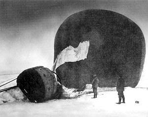 Экспедиция соломона андрэ на воздушном шаре (1897)