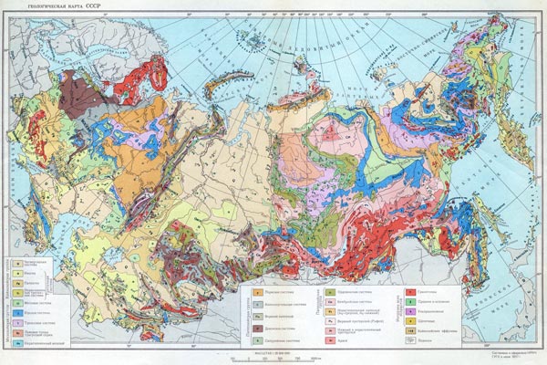 О чем рассказывает геологическая карта